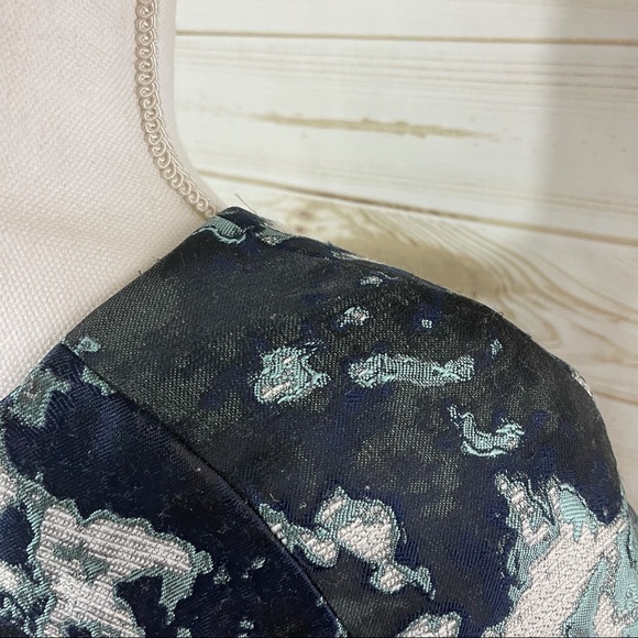 Zara Abstract Ink Splatter Jacquard Dress - Picture 14 of 14